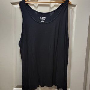 Torrid Super Soft Black Swing Tank